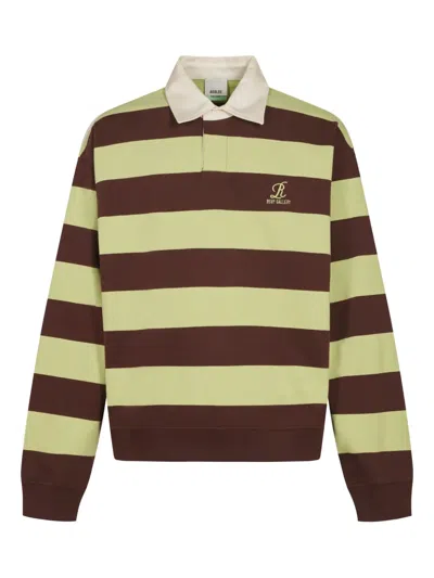 Agolde Rsvp Rugby Striped Polo Shirt