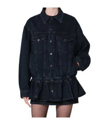 Agolde Rubik Jacket In Black