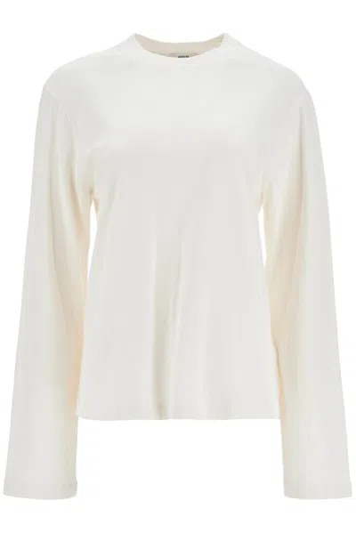 Agolde Runa T-shirt In White