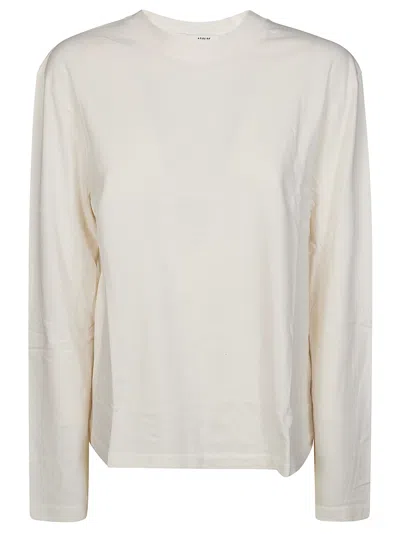 Agolde Runa Tee In Gray