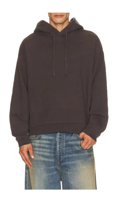 Agolde Salford Hoodie In Red