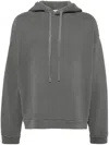 Agolde Drawstring Hoodie In Grey