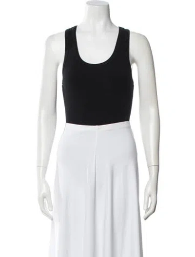 Pre-owned Agolde Scoop Neck Sleeveless Crop Top In White