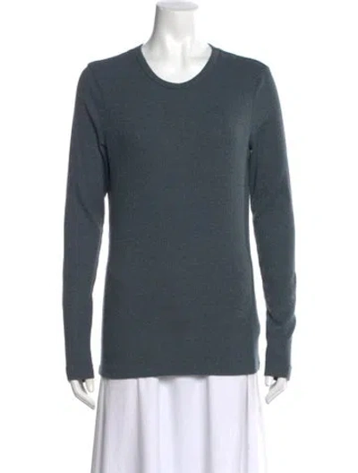 Pre-owned Agolde Scoop Neck Sweater In Blue