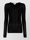 Agolde Scoop Neck Top In Fine Knit Blend