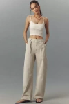 Agolde Sefton Cotton Curved-leg Pants
