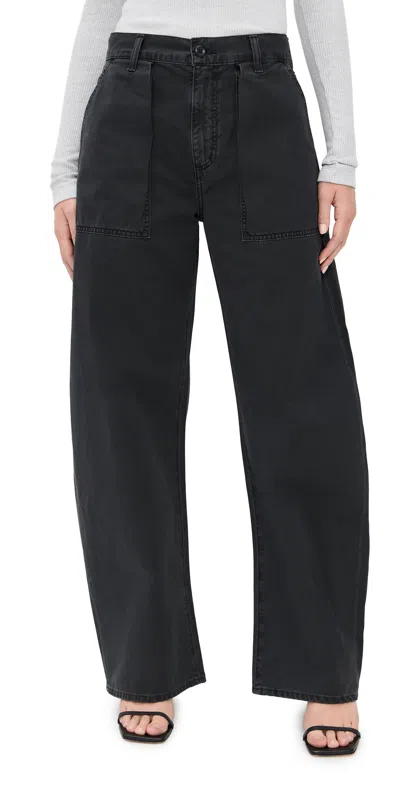 Agolde Sefton Pants Washed Black