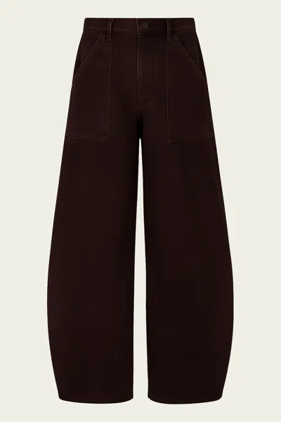 Agolde Sefton Utility Pant In Cipher In Brown