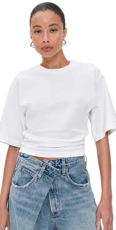 Agolde Shari Tee White