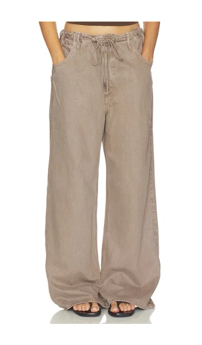 Agolde Shaw Jean In Brown