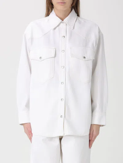 Agolde Shirt  Woman Color Ivory In White