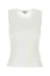 Agolde Stretch Cotton Blend Tank Top