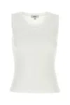 Agolde Stretch Cotton Blend Tank Top