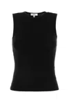 Agolde Black Stretch Lyocell Blend Binx Tank Top In Black