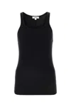 Agolde Zane Modal Blend Jersey Tank Top In Black