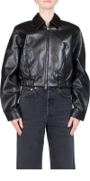 Agolde Shoreditch Ski Club X  Essie Recycled Leather Jacket