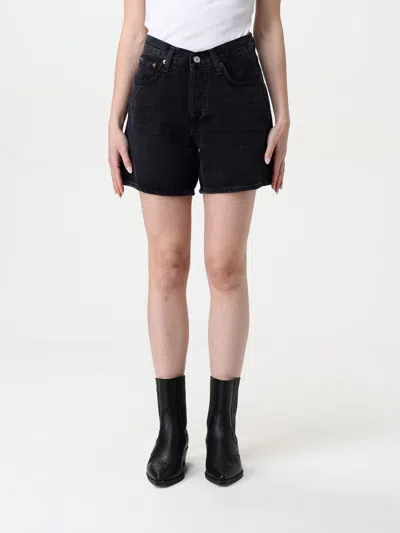 Agolde Short  Woman Color Black