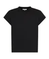 Agolde Short Sleeved Crewneck T-shirt In Black