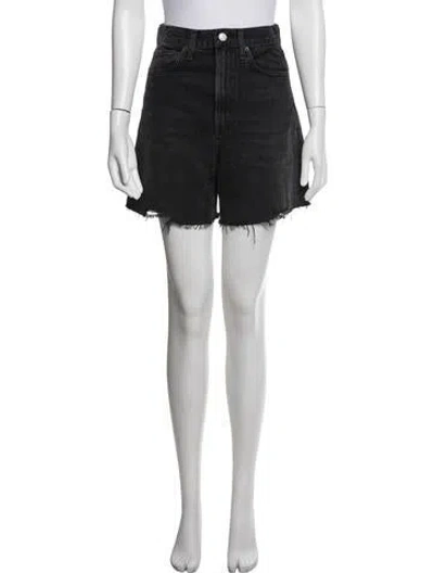 Pre-owned Agolde Shorts In Black