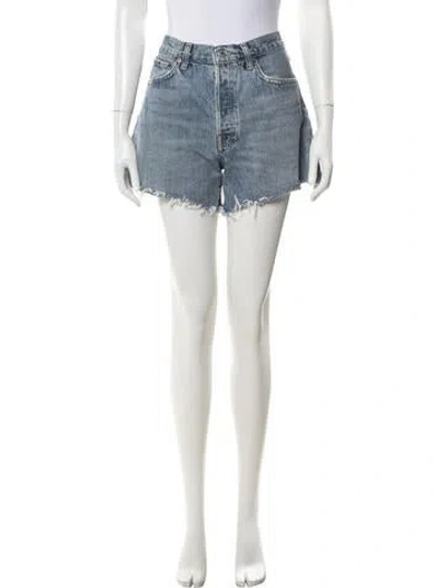 Pre-owned Agolde Shorts In Blue