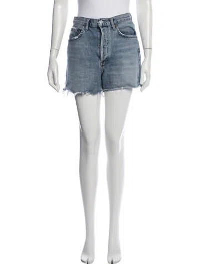 Pre-owned Agolde Shorts In Blue