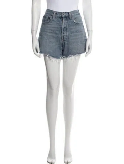 Pre-owned Agolde Shorts In Blue