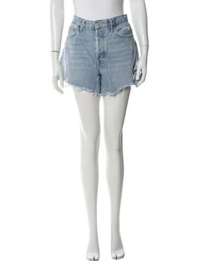Pre-owned Agolde Shorts In Blue