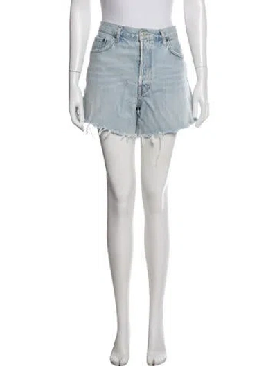 Pre-owned Agolde Shorts In Blue
