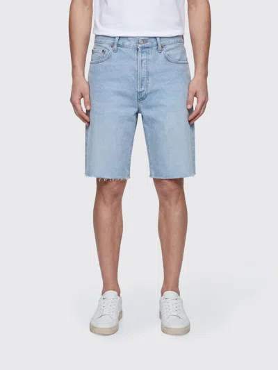 Agolde Shorts Men In Blue