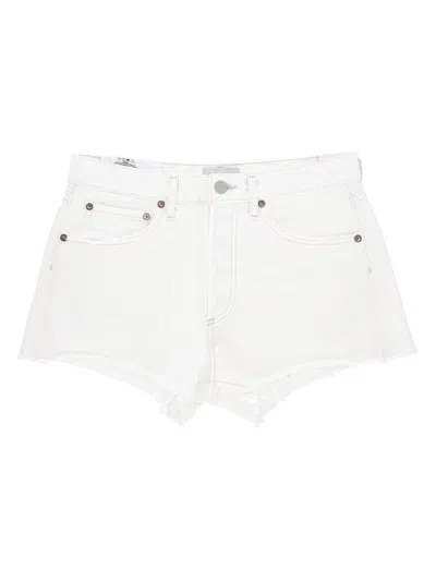 Agolde Shorts In White
