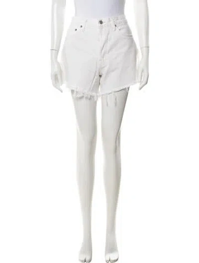 Pre-owned Agolde Shorts In White
