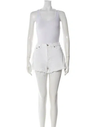 Pre-owned Agolde Shorts In White