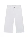 Agolde Five-pocket Denim Shorts In White