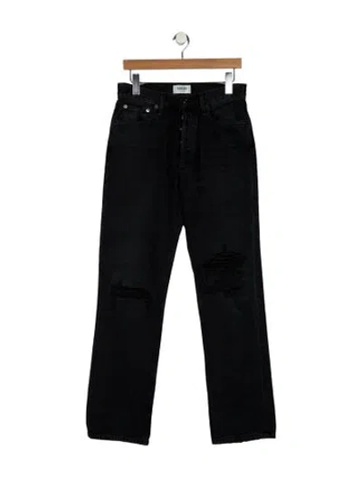 Pre-owned Agolde Skinny Jeans In Black