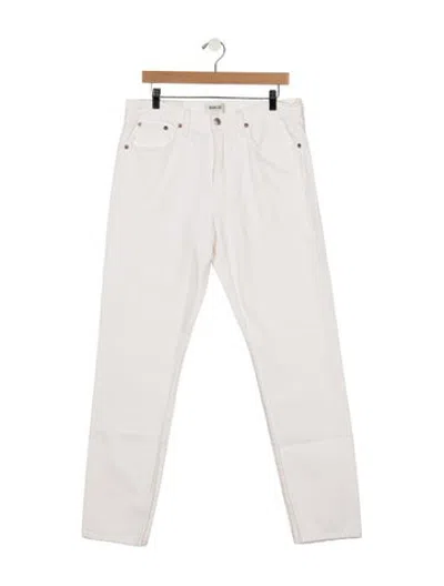 Pre-owned Agolde Skinny Jeans In White