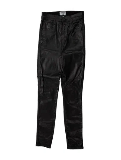 Pre-owned Agolde Skinny Leg Pants In Black