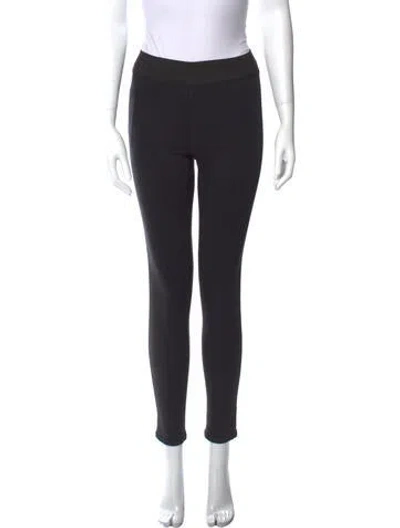 Pre-owned Agolde Skinny Leg Pants In Black