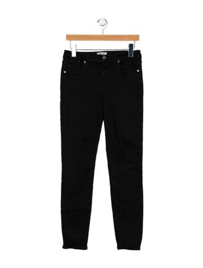 Pre-owned Agolde Skinny Leg Pants In Black