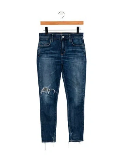 Pre-owned Agolde Skinny Leg Pants In Blue