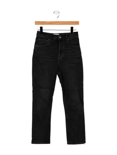 Pre-owned Agolde Skinny Leg Pants In Blue