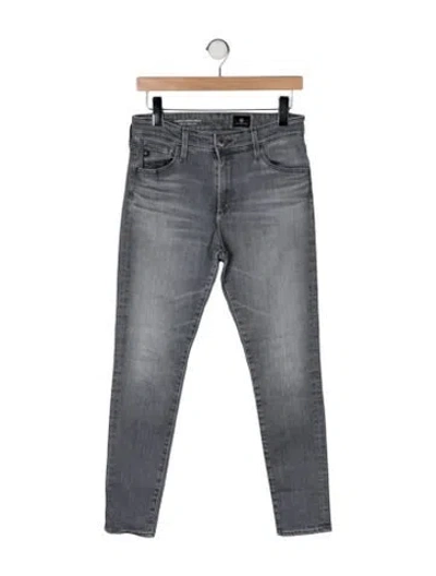 Pre-owned Agolde Skinny Leg Pants In Gray