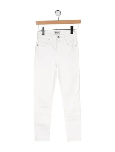 Pre-owned Agolde Skinny Leg Pants In Neutral
