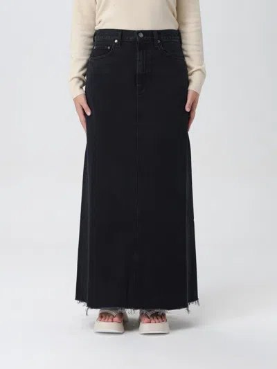 AGOLDE SKIRT AGOLDE WOMAN COLOR BLACK,F14099002