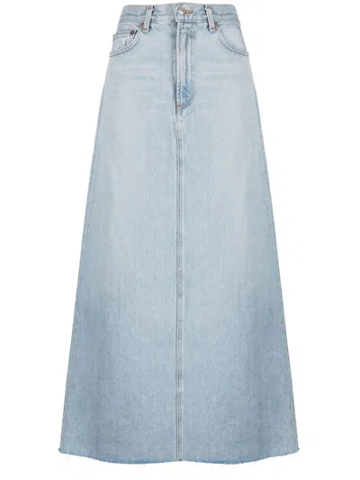 AGOLDE AGOLDE DENIM MAXI SKIRT