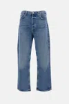 Agolde Sky Blue 90 Jeans In Blue