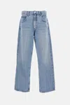 Agolde Sky Blue Fusion Jeans In Blue