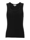 Agolde Poppy Ribbed Stretch Organic Cotton And Tencel-blend Jersey Tank In Blue