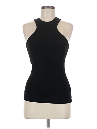 Pre-owned Agolde Sleeveless Top Black Halter Neckline Tops