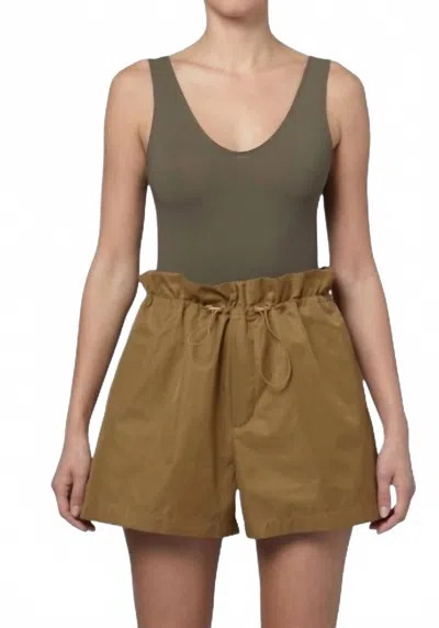 Agolde Sleeveless Tora Bodysuit In Grove In Multi