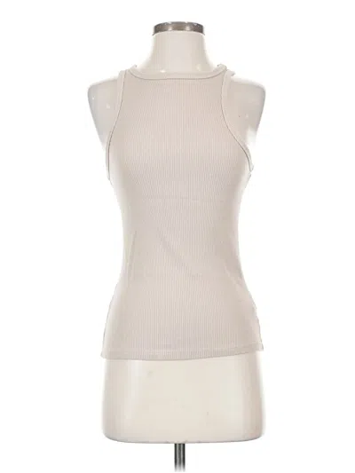 Pre-owned Agolde Sleeveless T-shirt In White